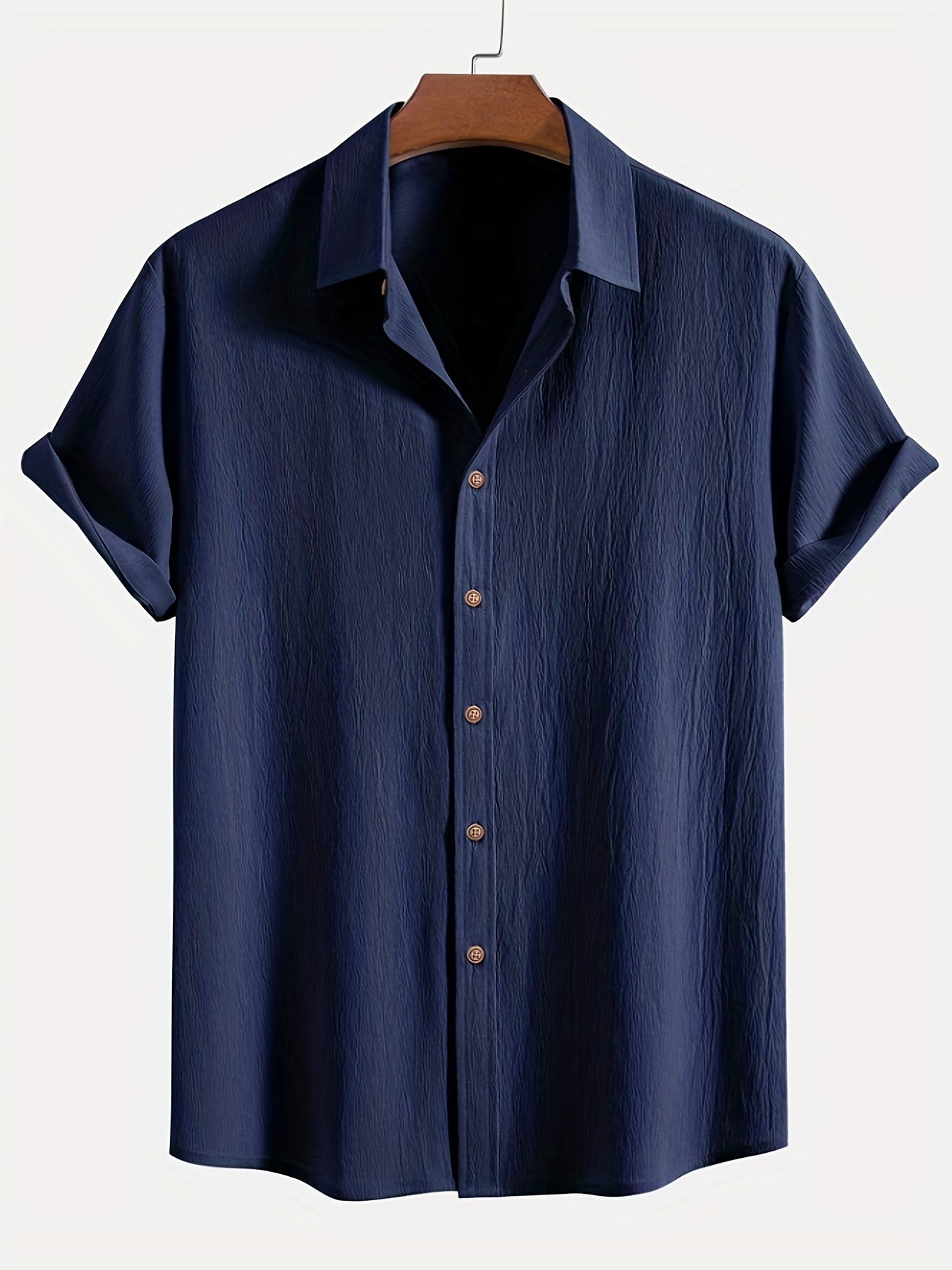 Mikkel™ | Elegant Sommar­skjorta med Struktur
