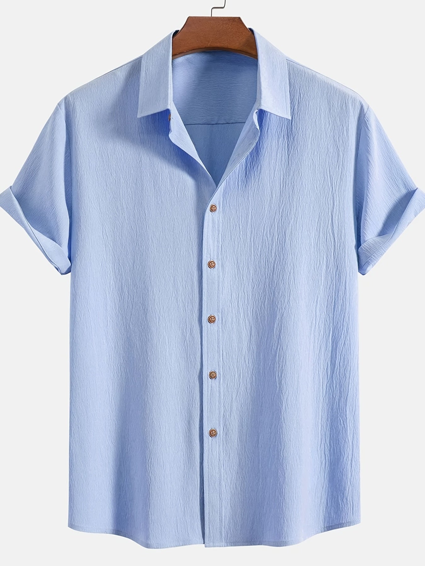 Mikkel™ | Elegant Sommar­skjorta med Struktur