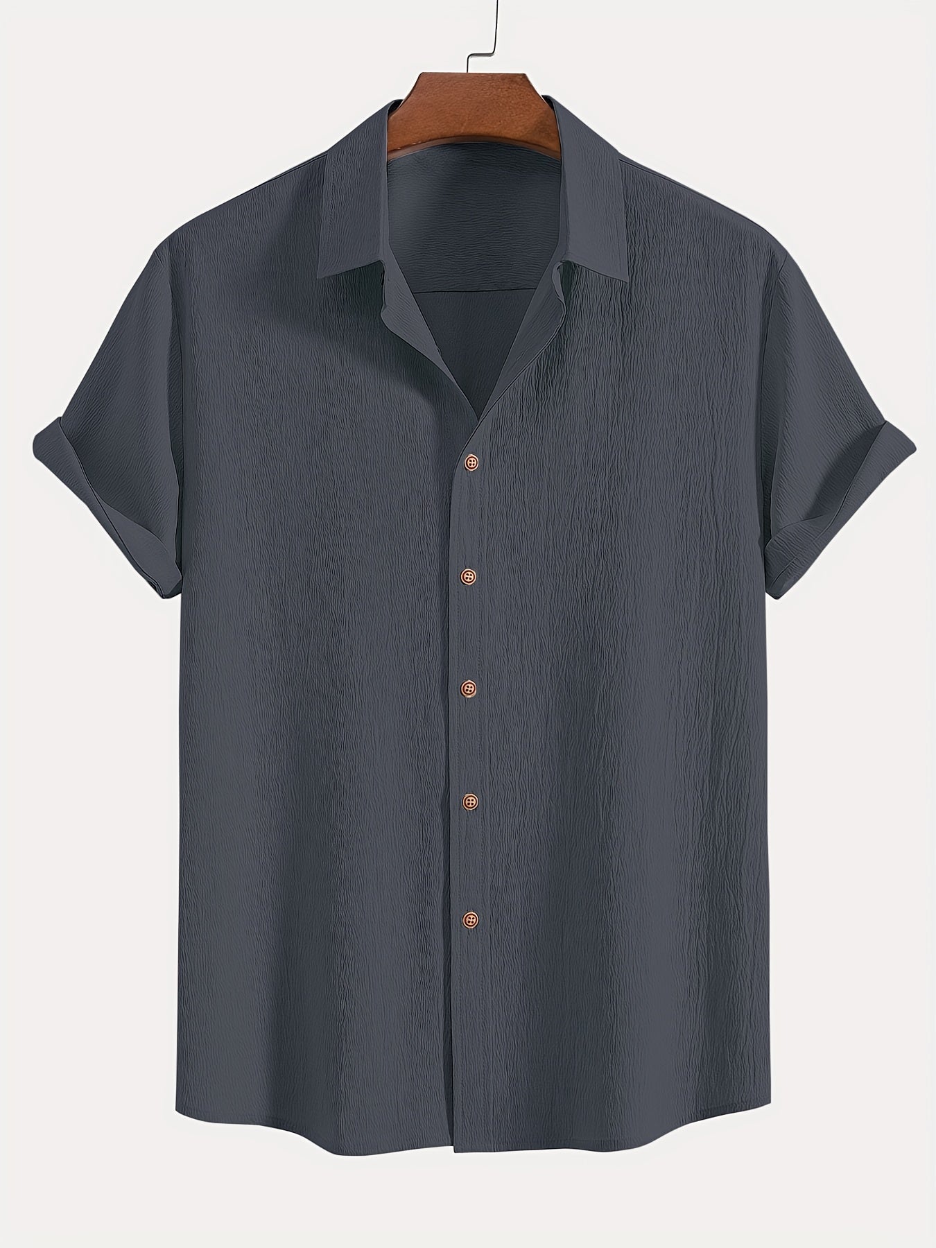 Mikkel™ | Elegant Sommar­skjorta med Struktur