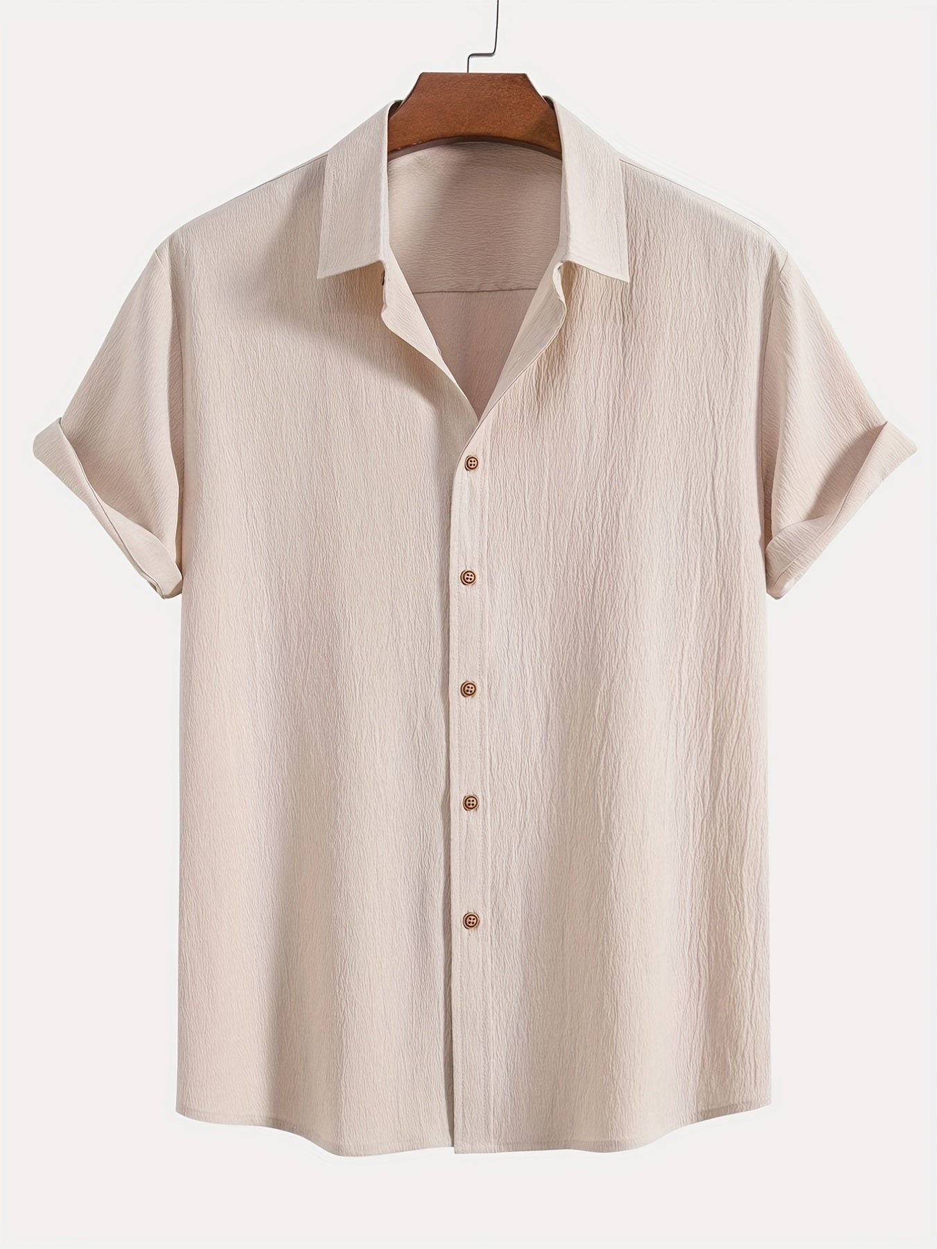 Mikkel™ | Elegant Sommar­skjorta med Struktur